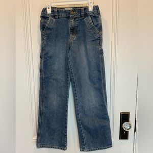 Children’s Place Utility Blue Jeans.   Size 8